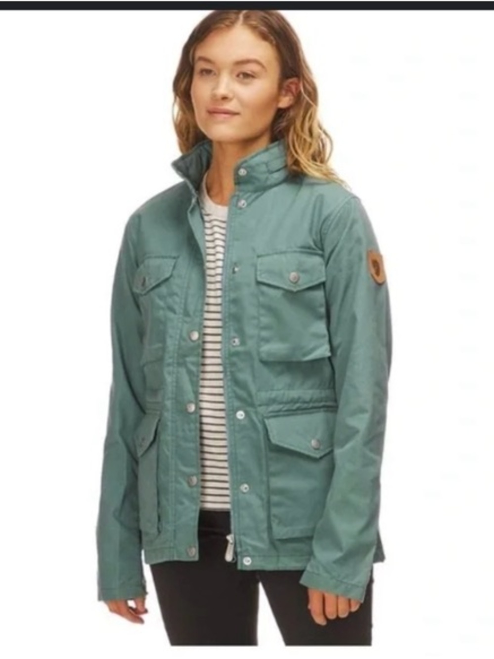 Fjallraven “Raven” Teal/Blue Utility Field Jacket